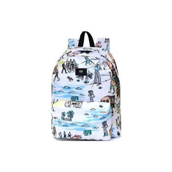 Vans Kide Collaboration Old Skool Polyester Backpack Unisex White