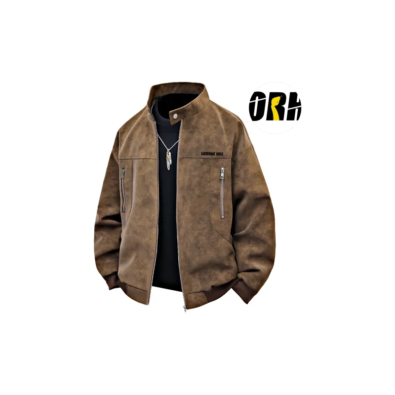 S.k. Manor Hill Leather Jacket Unisex-4
