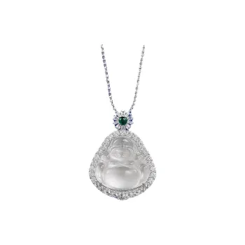Xifeng Building Chalcedony Necklaces Women's