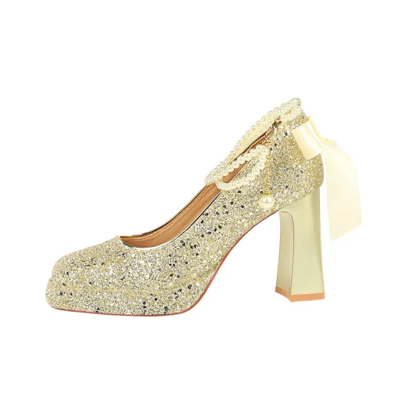 QITUMAUL High Heels Women's-9