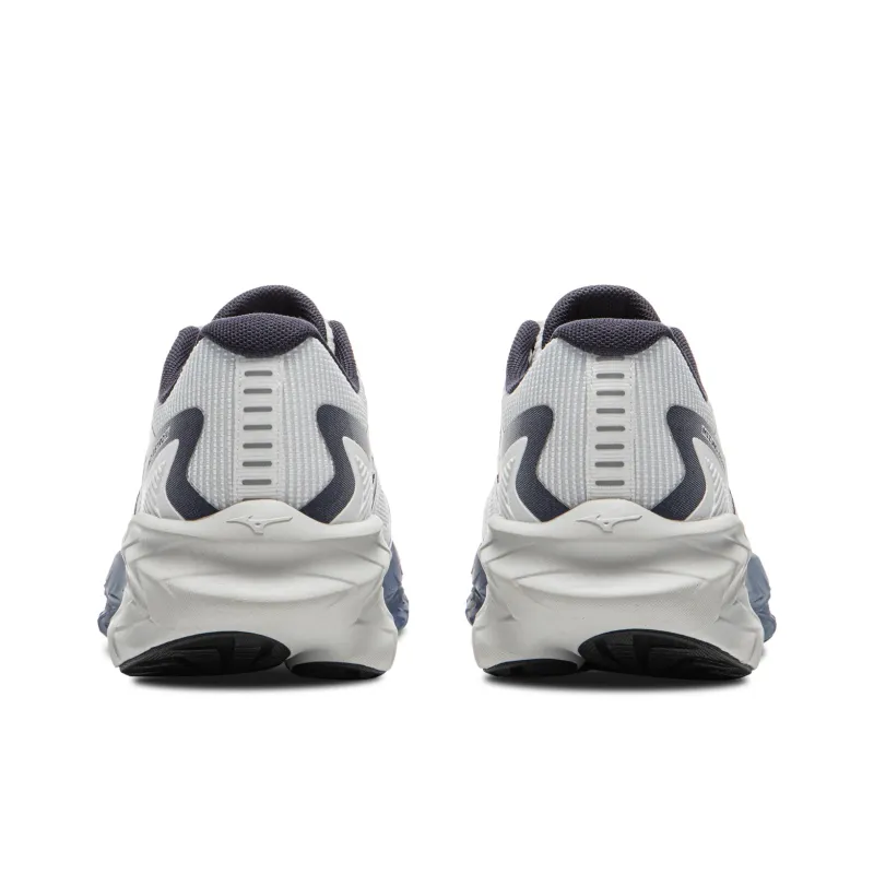 Mizuno ASTRO Anti Slip Wear Resistant Low Top Running Shoes Unisex White Gray Blue-2