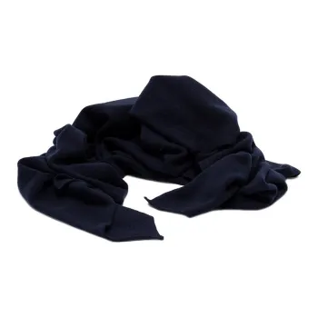 Drumohr Cashmere Knit Scarves Unisex Dark Blue