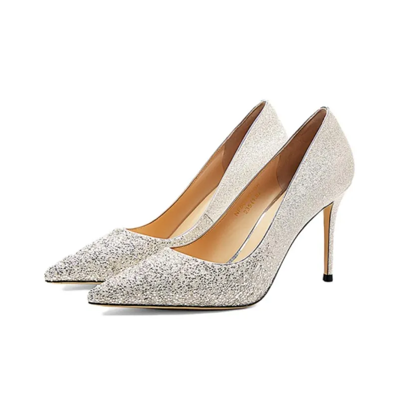 NINE WEST Slim Heel High Heels 9.5cm Women's-2