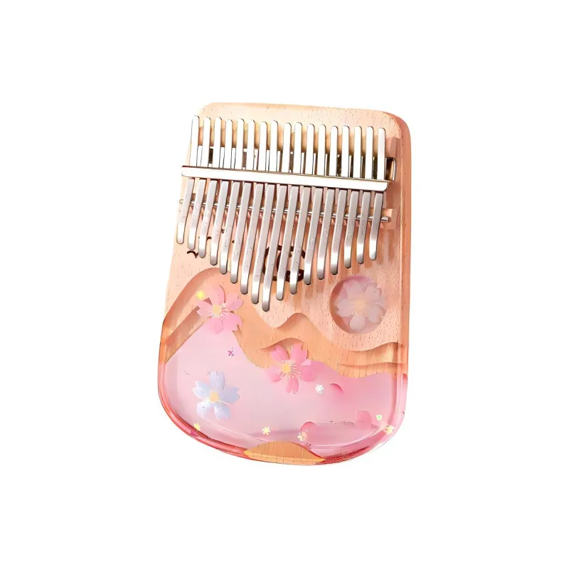 CEGA Resin Craft U Shaped Bottom Design Kalimba Thumb Piano-7