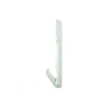 KEQI Dual Head Eyebrow Razor Long Micro-Distance Safety Blade With Scratch Protection 1 Pack
