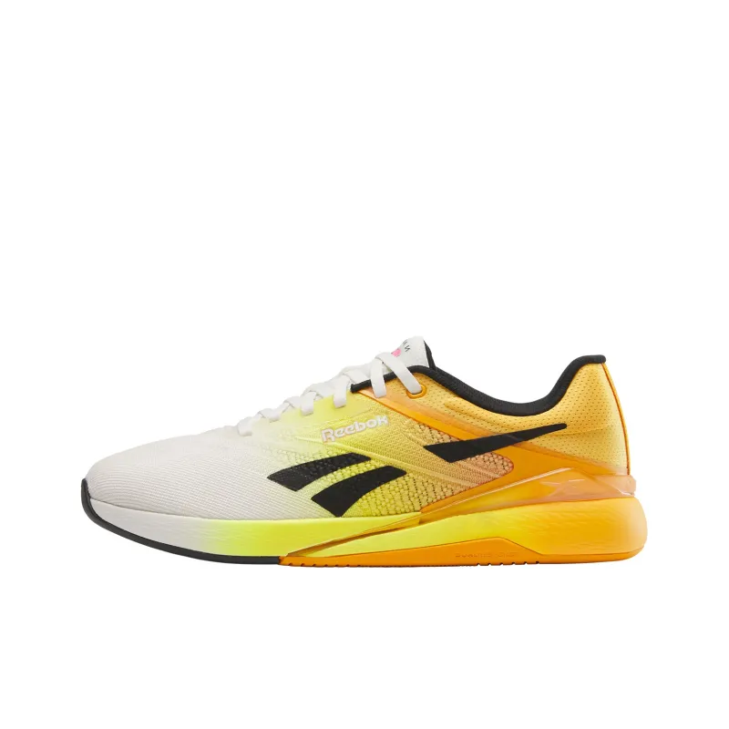 Reebok Nano X5 'Chalk Black Electric Amber'-0