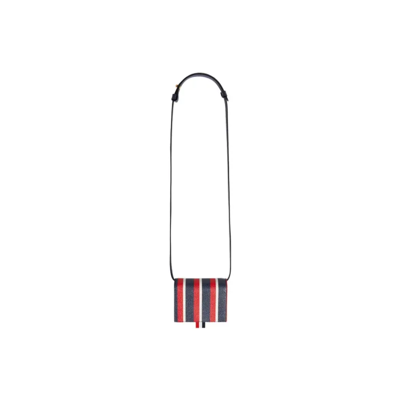 THOM BROWNE Stripe Print Cardholder-1