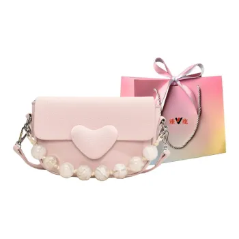 Yalu PU Shoulder Bag Crossbody Bag Handbags Women's Black/Matcha/Pink/Ecru