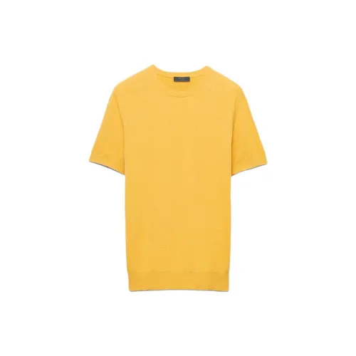 PRADA Sweaters Men Yellow