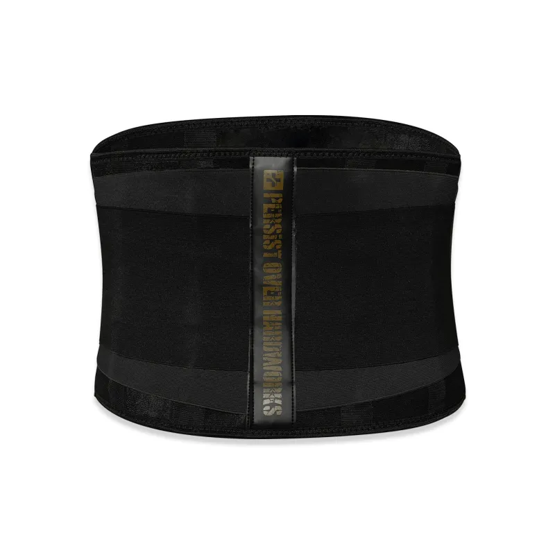 BD.POWER UP+ Back Support Braces Fitness Protective Compression Black/Green Unisex-1