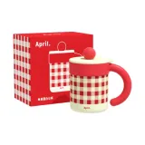 [Multicolor Box]Red Strawberry Cream, Insulated Cup