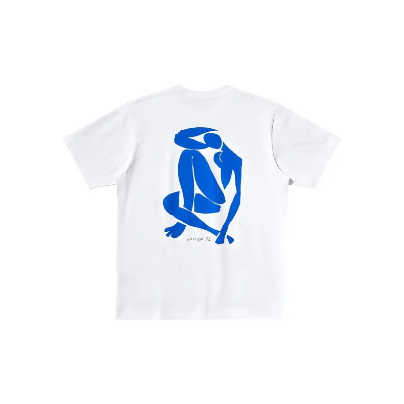 UNIQLO x ·/Henri Matisse Henri Matisse Collaboration SS25 T Shirt Unisex White-1