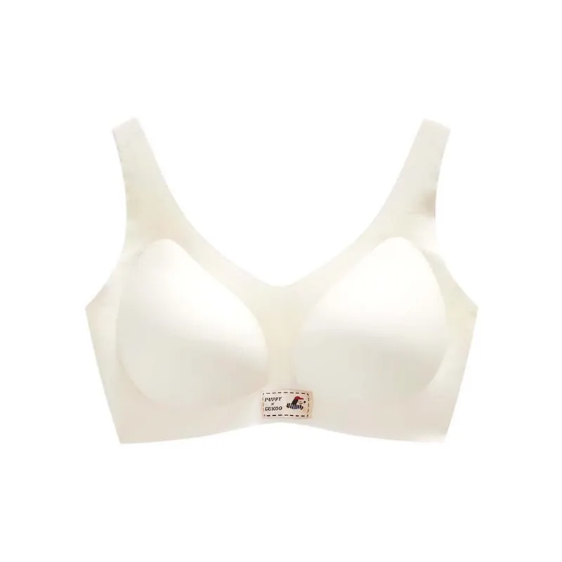 GUKOO x PAIDUIXIAOGOU LIANMINGKUAN Bra Women's Skin-0