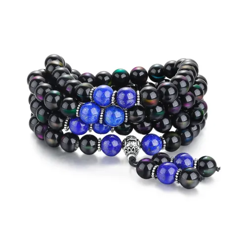 Yeon yun Jewelry Obsidian Bracelets Unisex