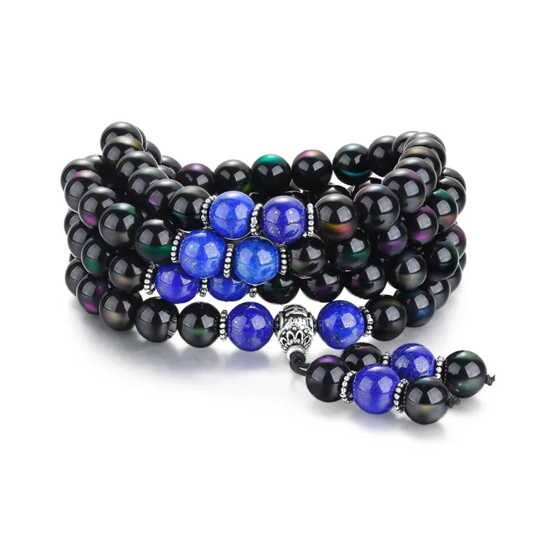 Yeon yun Jewelry Obsidian Bracelets Unisex-0