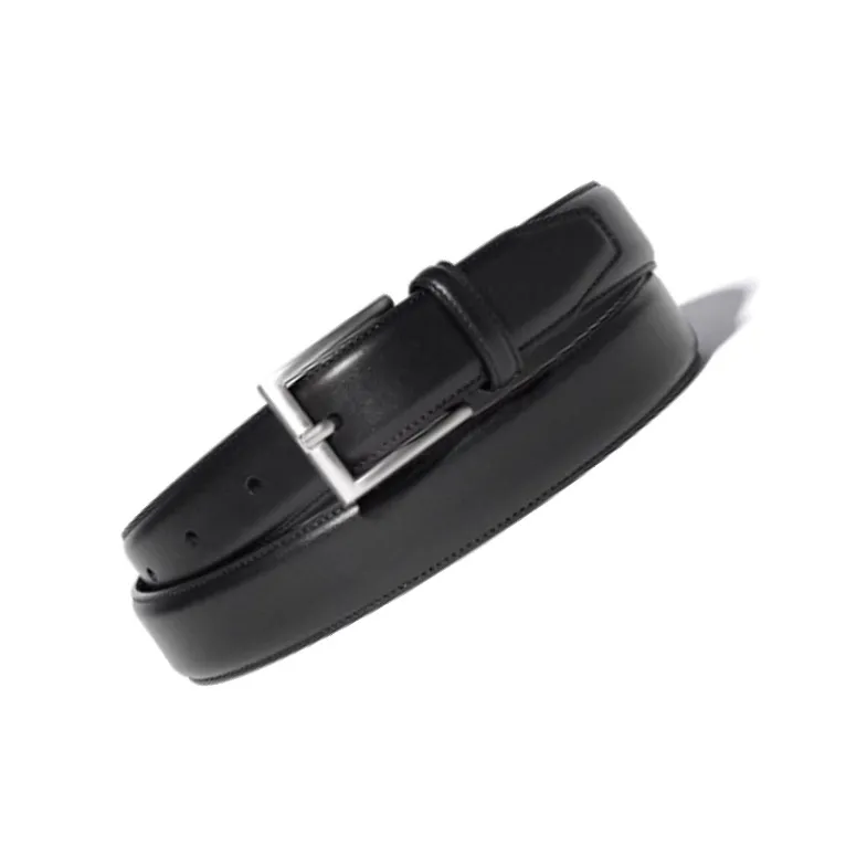 UNIQLO Cow Leather Belts Unisex Umber Width 3CM-2