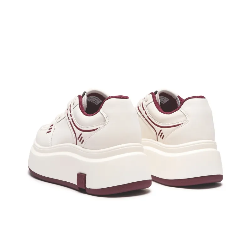 Hotwind Anti-Slip And Wear-Resistant Height Increasing Low-Top Skateboard Shoes Women's-6