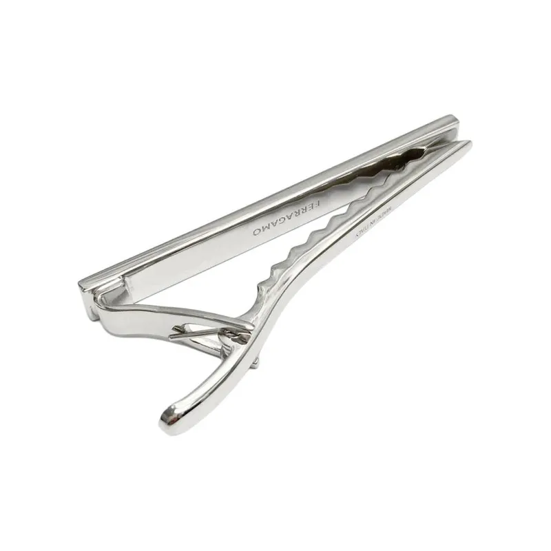 FERRAGAMO Brass Accessories Men's Silver-3