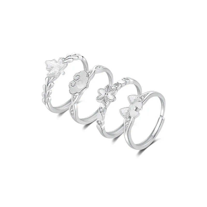 Mini&yaya S925 Silver Rings Women's-57