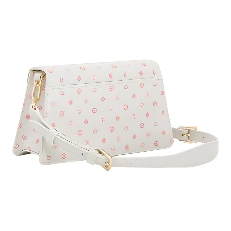 Furla Soft Textured Leather Crossbody Bag Shoulder Bag Mini Women's Cotton Candy-2