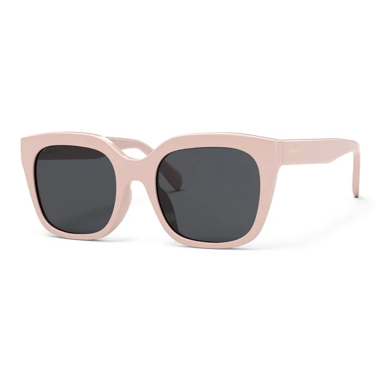 PARZIN EMS Square Sunglasses Women's Pink-0