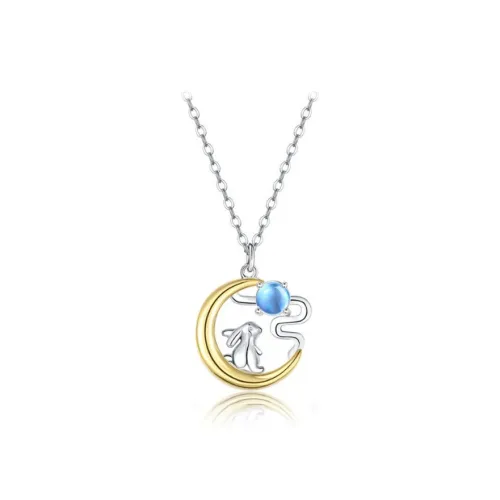 LOVE WHEEL S925 Silver Necklaces Women's