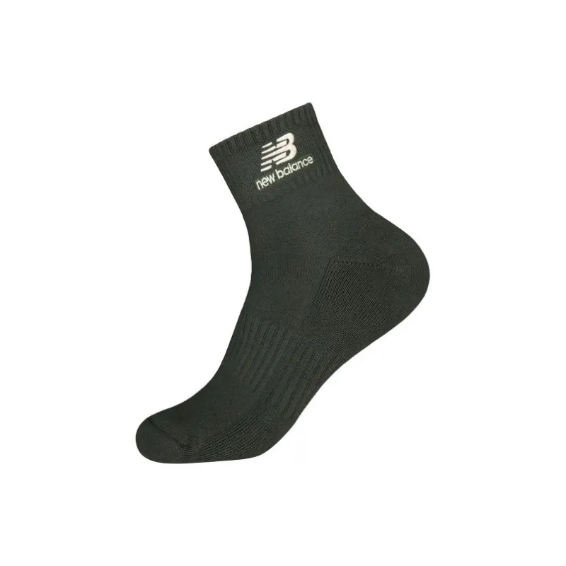 New Balance Ankle Socks Unisex 1 Pack Army Green-0