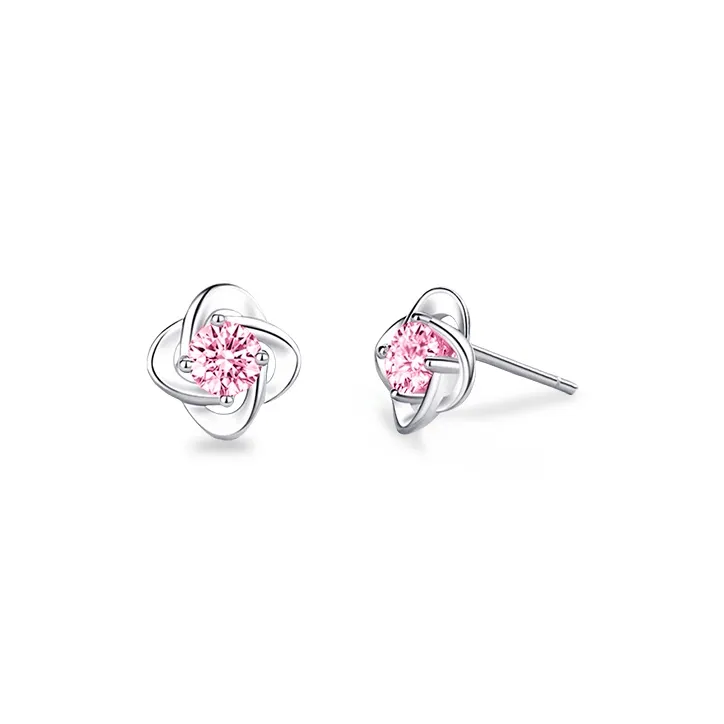 ETAHLOVE Sterling Silver Stud Earrings Women's Bestie Girlfriend Birthday Surprise Mom Anniversary Commemoration-5