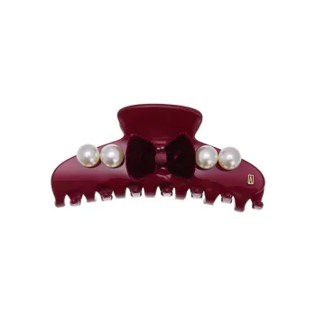 ALEXANDRE DE PARIS Curtain Court Collection Large Size Claw Clip Shark Clip Women's