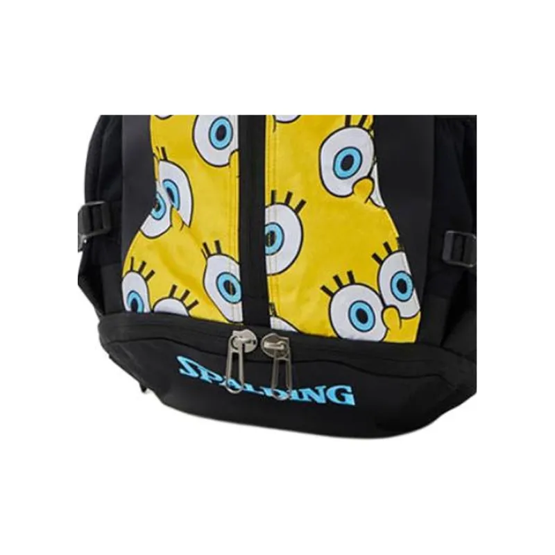 SPALDING Polyester Backpack Basketball Bag Backpack Unisex Sponge Bob Eyes-2
