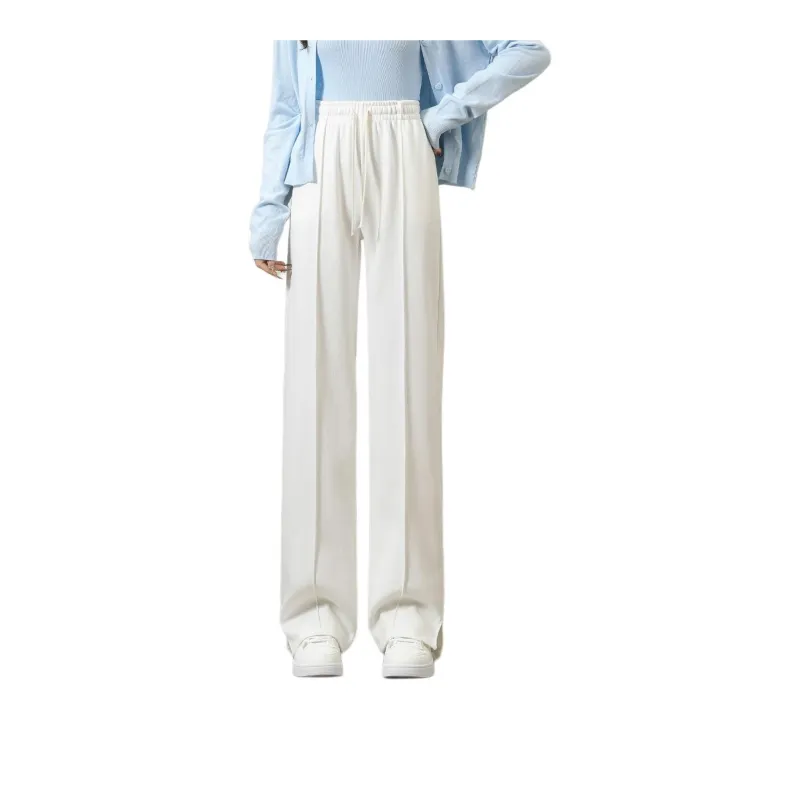 Ya Sheep People Casual Pants Women's White-1