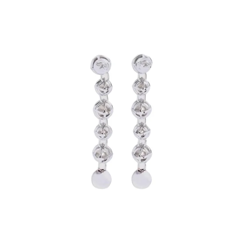 Jean Paul Gaultier Long Diamond Earrings-1