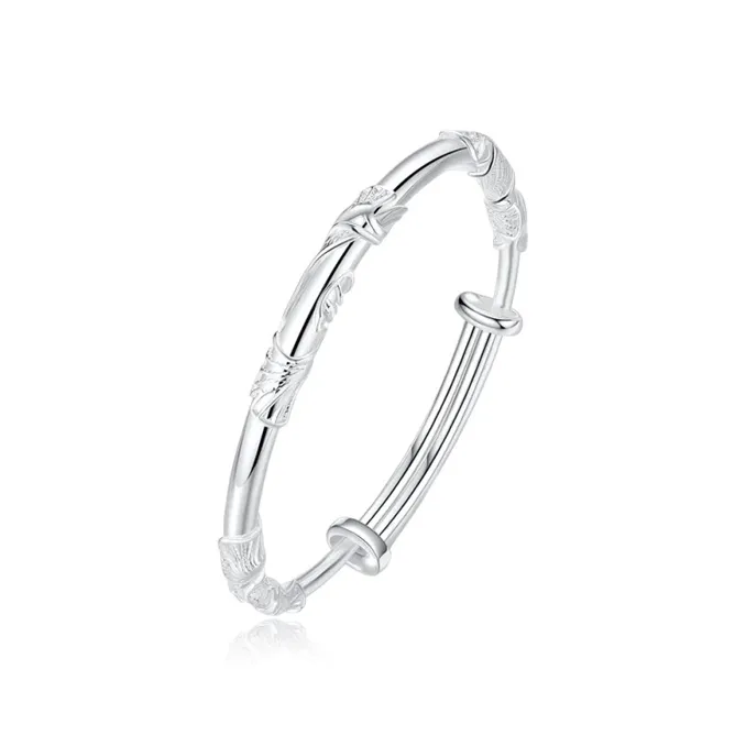Kim Ka Fook S 999 Fine Silver Bangles Women's-0