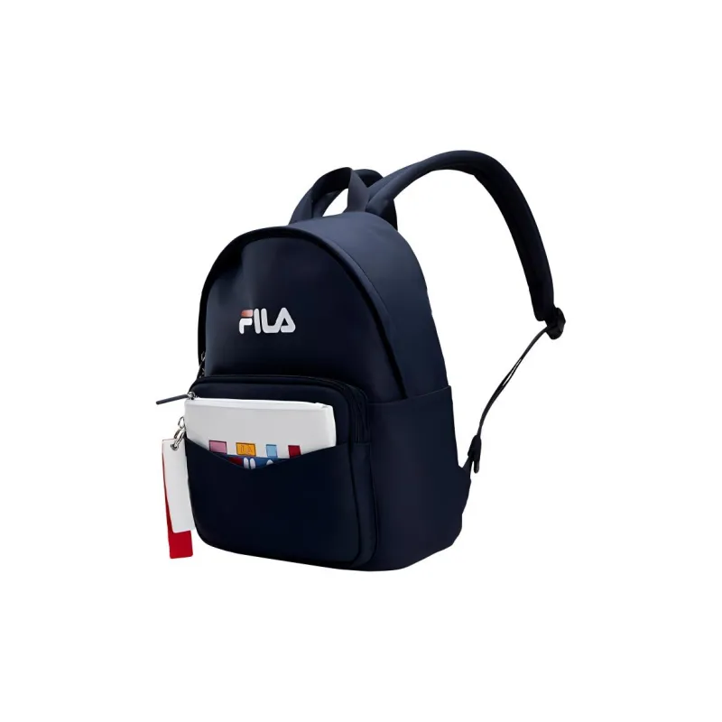 FILA Synthetic Leather, PU Polyurethane Backpack Regular Unisex Legend Blue-1