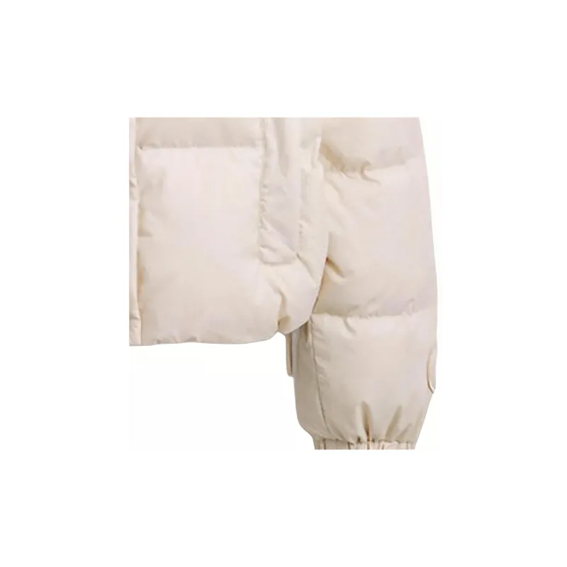 COACH FW23 Puffer Jacket Women's Ivory White-4