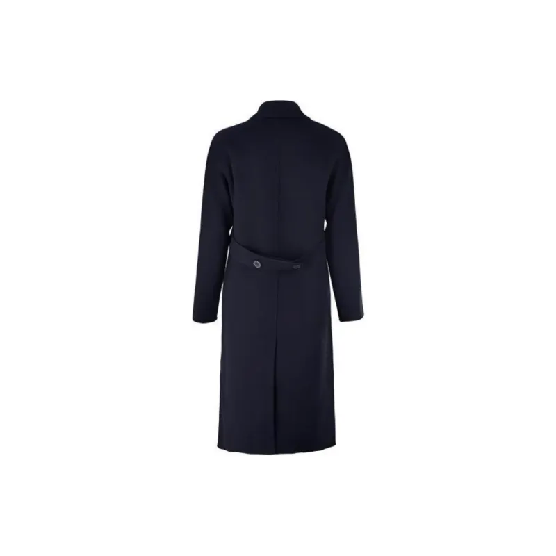 EMPORIO ARMANI Coats Women's Navy Blue-1