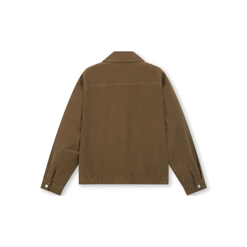 BONELESS Jackets & Coats Unisex Light Brown-1