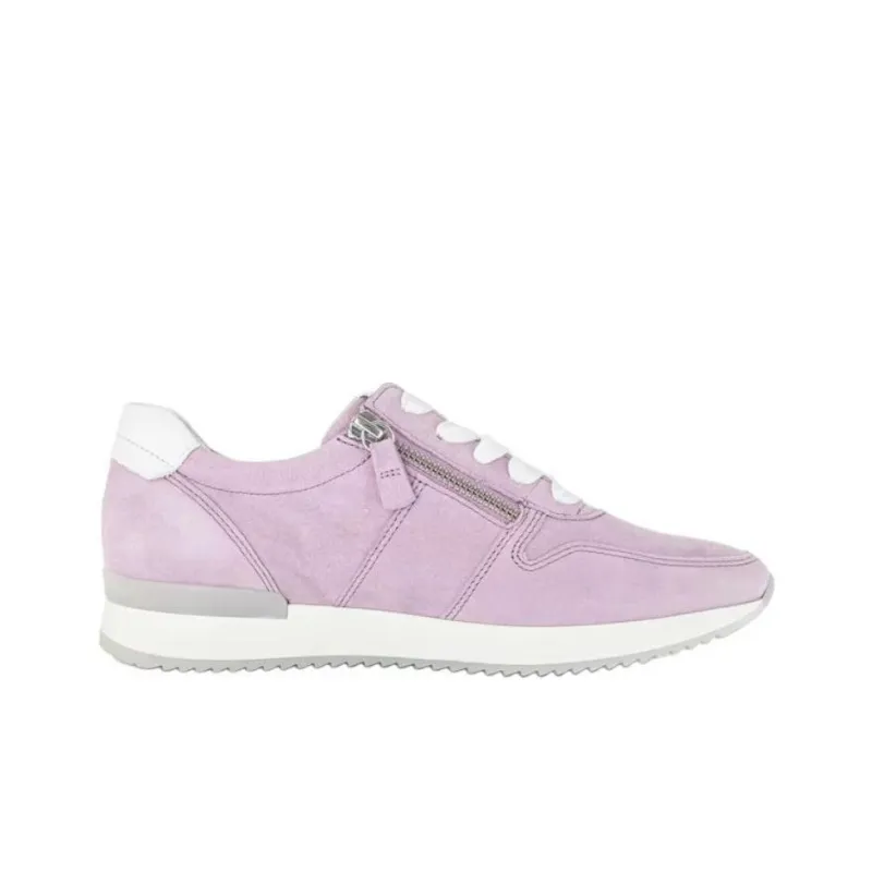 Gabor Fashion Abrasion Resistant Low Top Casual Shoes Women's Purple-2