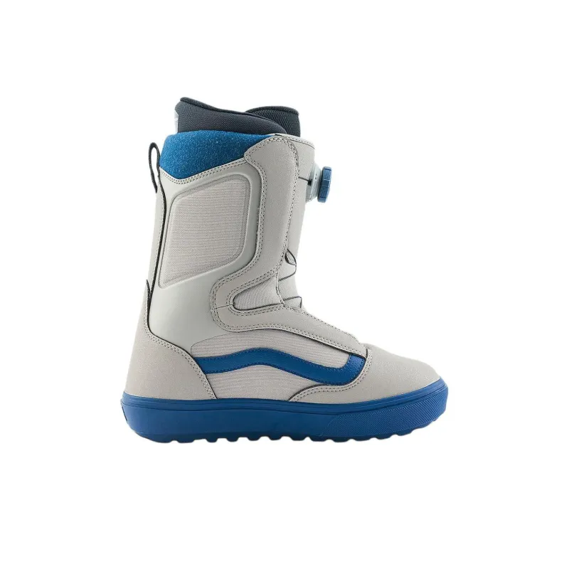 Vans Anti-Slip Wear-Resistant High-Top Hiking Shoes Men's Gray Blue-1