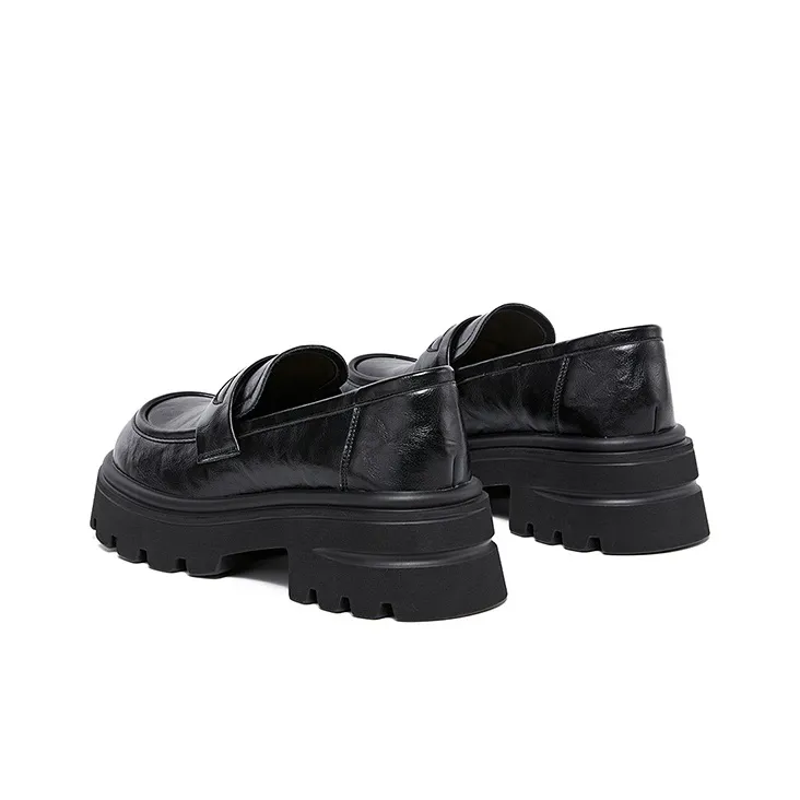 DAPHNE Loafers Women's Black/Beige-5