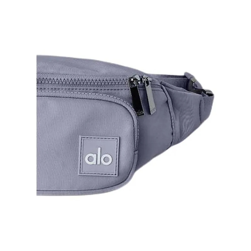 Alo Yoga Nylon Shoulder Bag, Crossbody Bag, Fanny Pack Unisex Purple-4