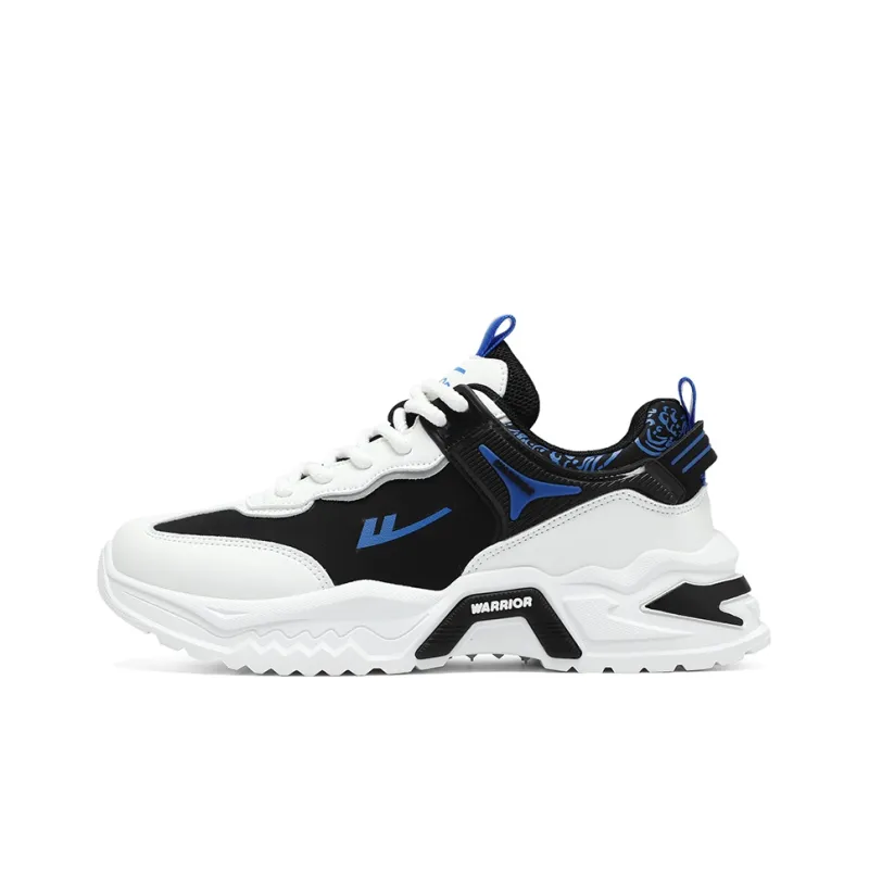 Warrior Wear-Resistant Breathable Height Increasing Low-Top Chunky Sneakers Men's-0