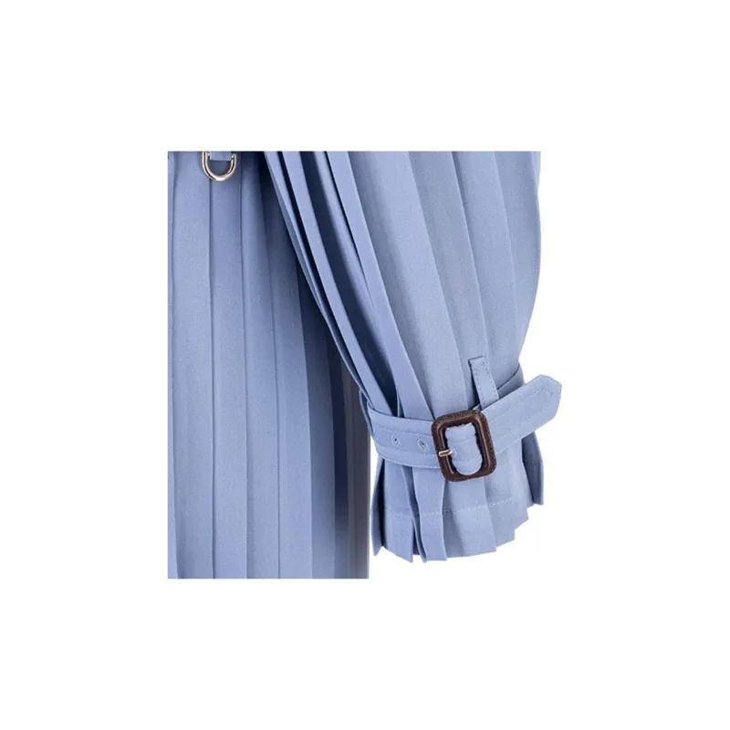 Valentino Trench Coats Women's Blue-5