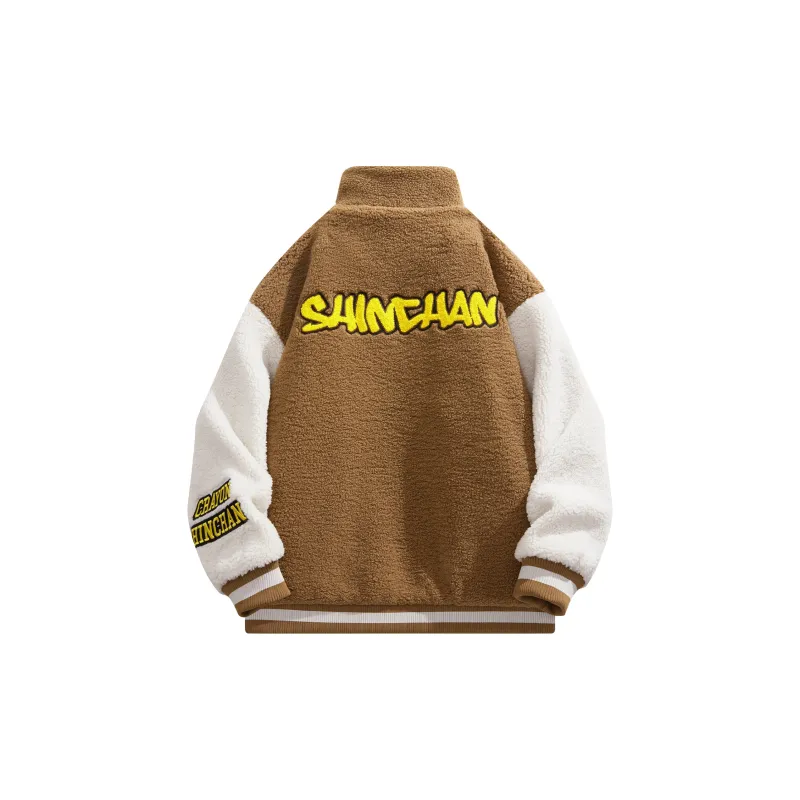Crayon Shinchan Velvet feel Coat Unisex-9