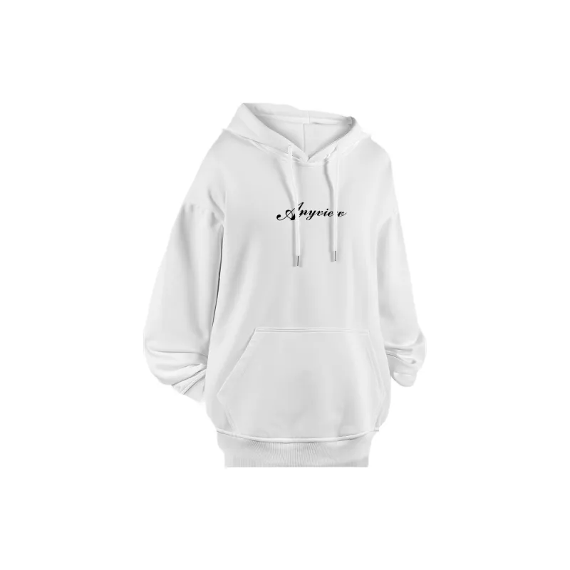 Anyveiw Sweatshirt Unisex White-1