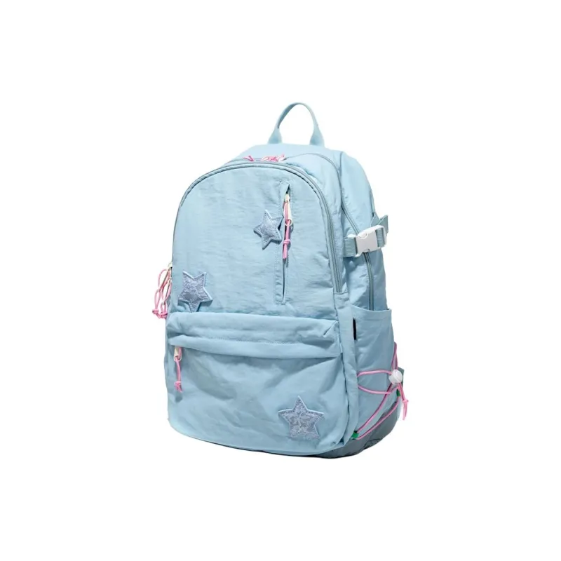 SHUNYIDE Nylon Fabric Backpack Medium Size Unisex Multicolor-9
