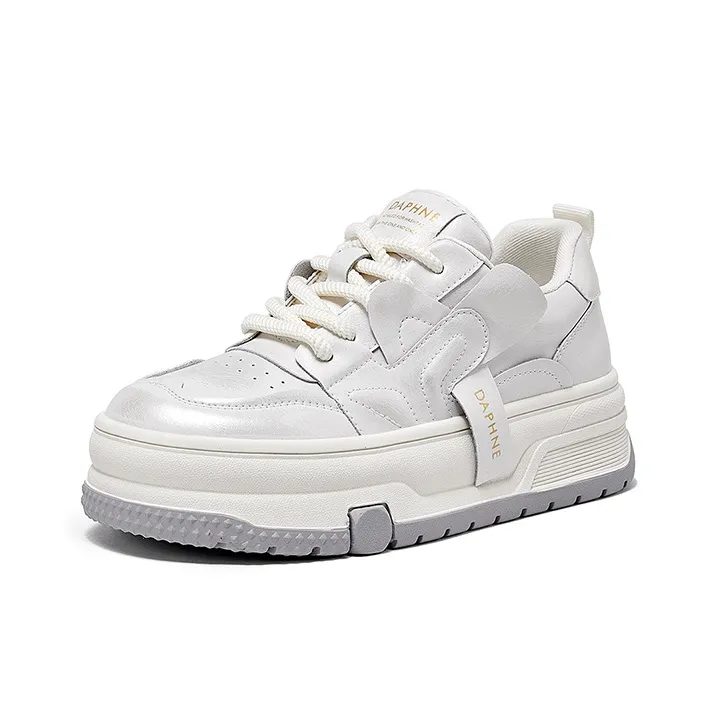 DAPHNE Anti-Slip And Wear-Resistant Lightweight Height Increasing Low-Top Skateboard Shoes Women's-1