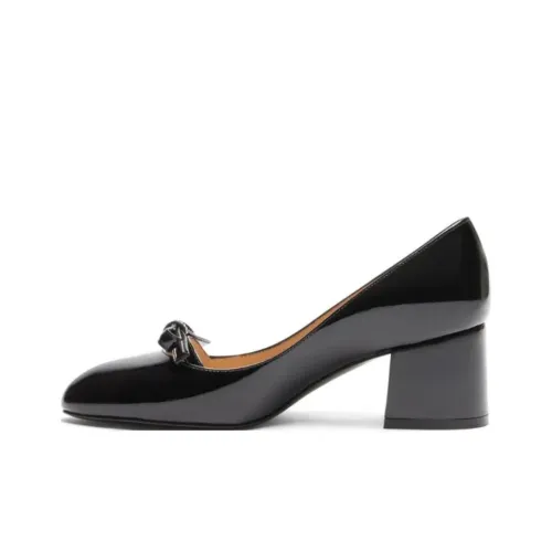 Stuart Weitzman/SW Felicity Spool Heel High Heels 6cm Women's Black