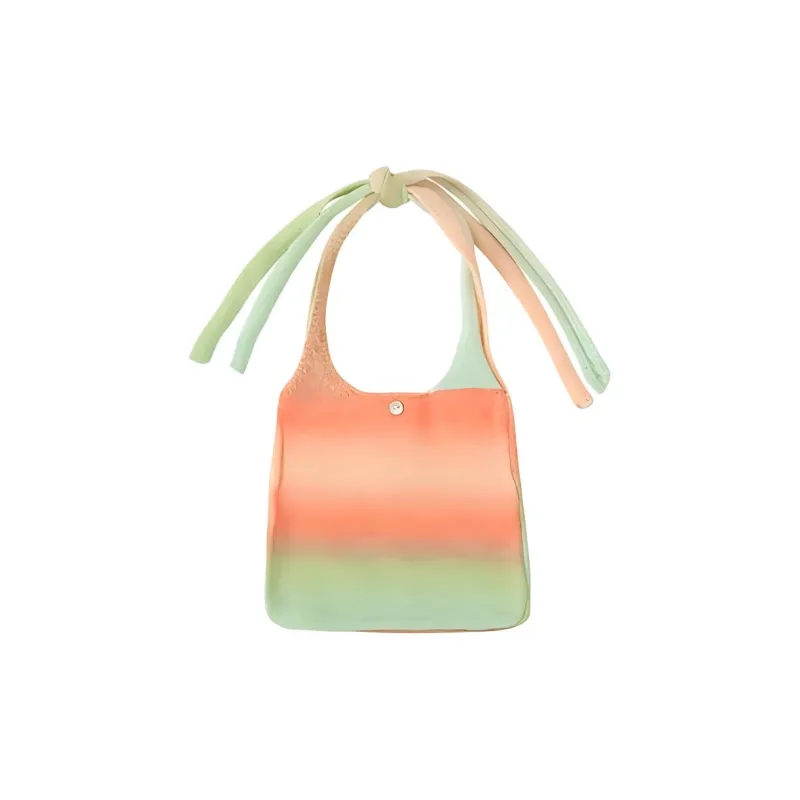 PISCESS Acrylic Shoulder Bag Regular Women's Orange And Green-0