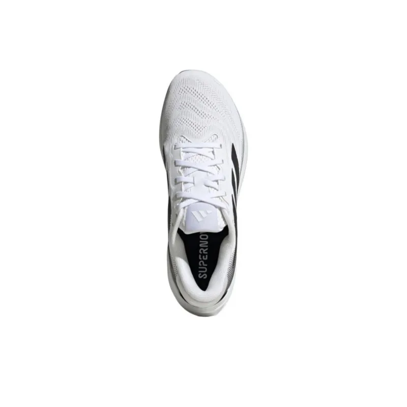 Adidas Supernova Rise 2 Anti-Slip Wear-Resistant Low-Top Casual Running Shoes Men's White Black-1